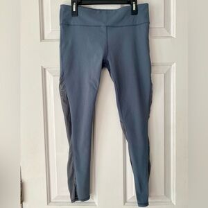 Fabletics Gray Leggings With Mesh